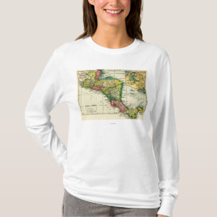 Central AmericaPanoramic MapCentral Amerika Tee Shirt