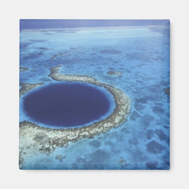 CENTRAL AMERIKA, Belize, Stora korallrev av Magnet (Framsidan)