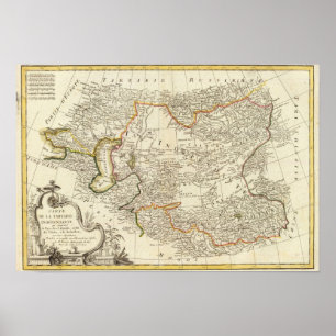Central Asien Poster