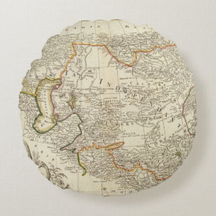 Central Asien Rund Kudde