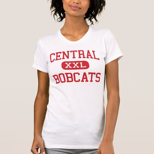 Central - Bobcats - högstadium - Phoenix Arizona Tee Shirt (Framsida)