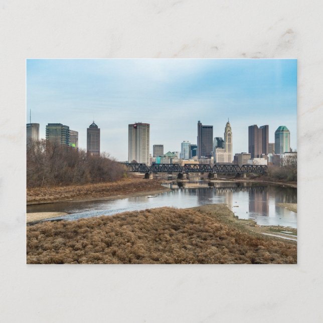 Central Business District Columbus, Ohio Vykort (Framsida)
