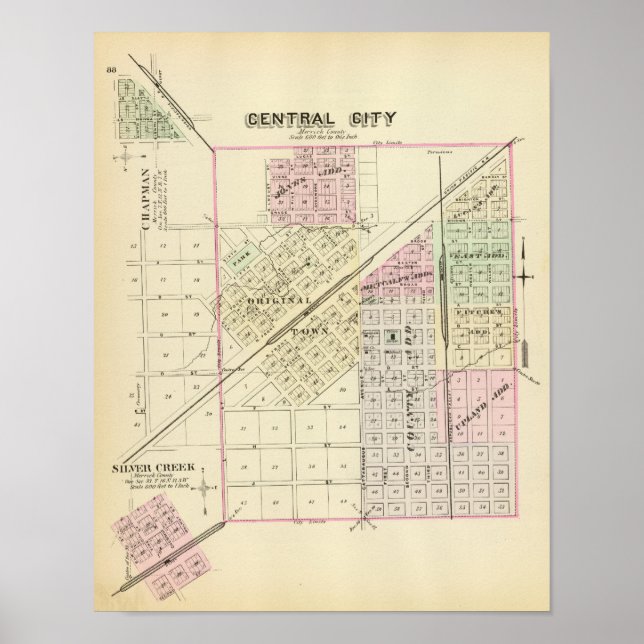 Central City, Nebraska Poster (Framsidan)