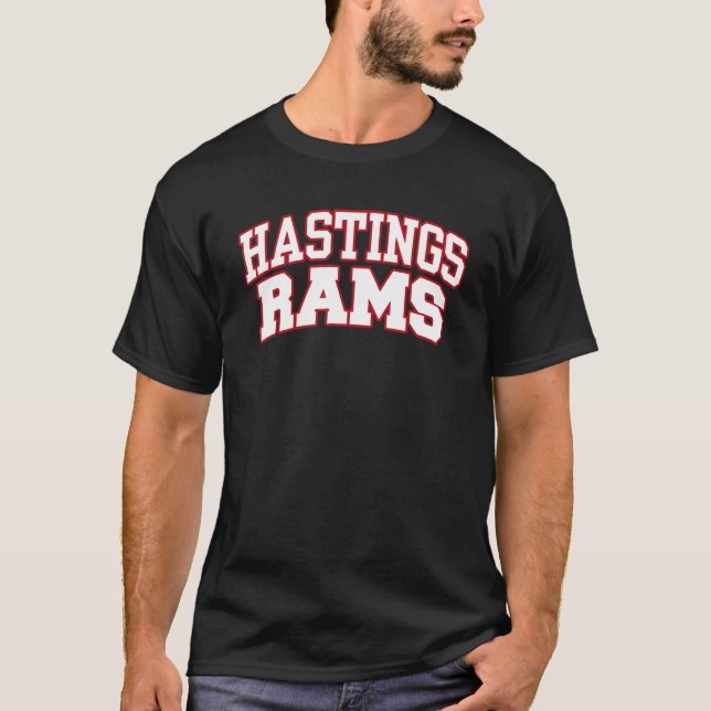 Central Community College Hastings Rams 02 T Shirt (Framsida)