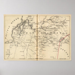 Central Kalifornien Poster