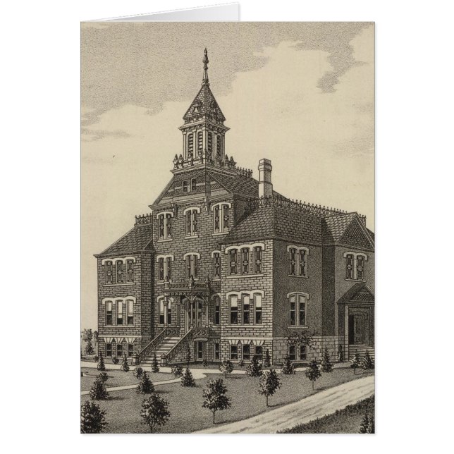 Central Kansas College Hälsningskort (Framsidan)