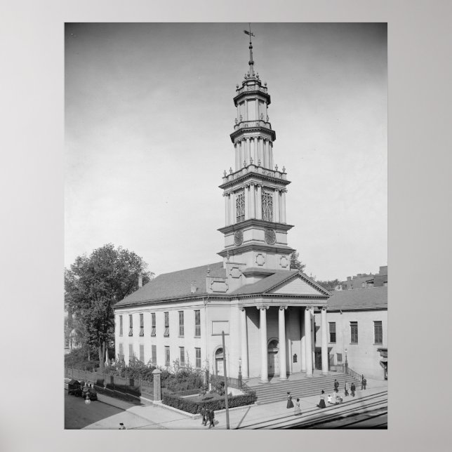 Central kongregationskyrka poster (Framsidan)