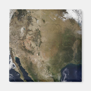Central och westerna United States Magnet