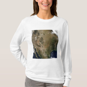 Central och westerna United States Tee Shirt