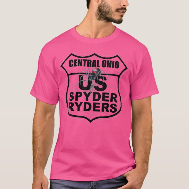 Central Ohio Chapter - Logotyp Genomskinlig T Shirt (Framsida)
