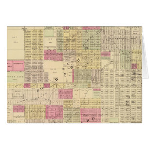 Central Omaha, Nebraska Hälsningskort