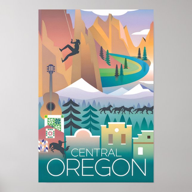 Central Oregon Tryck (Framsidan)