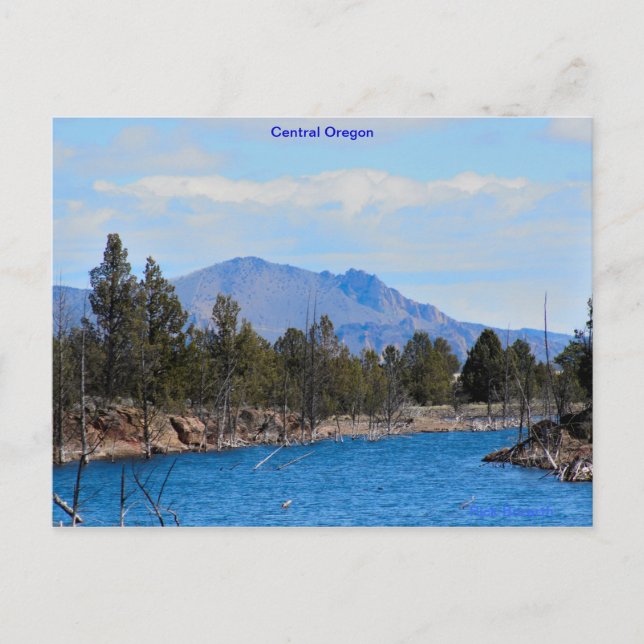 Central Oregon Vykort (Framsida)