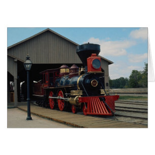 Central Pacific, 4-4-0 Hälsningskort