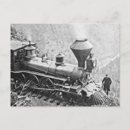 Central Pacific Railroad Cape Horn Kalifornien Vykort