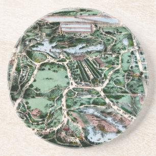 CENTRAL PARK 1860 UNDERLÄGG SANDSTEN