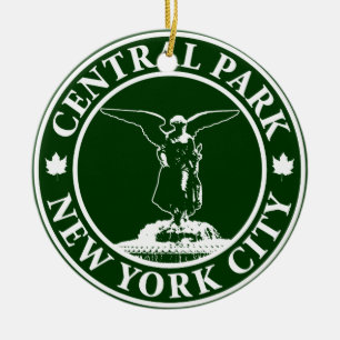 Central Park ängel Julgransprydnad Keramik
