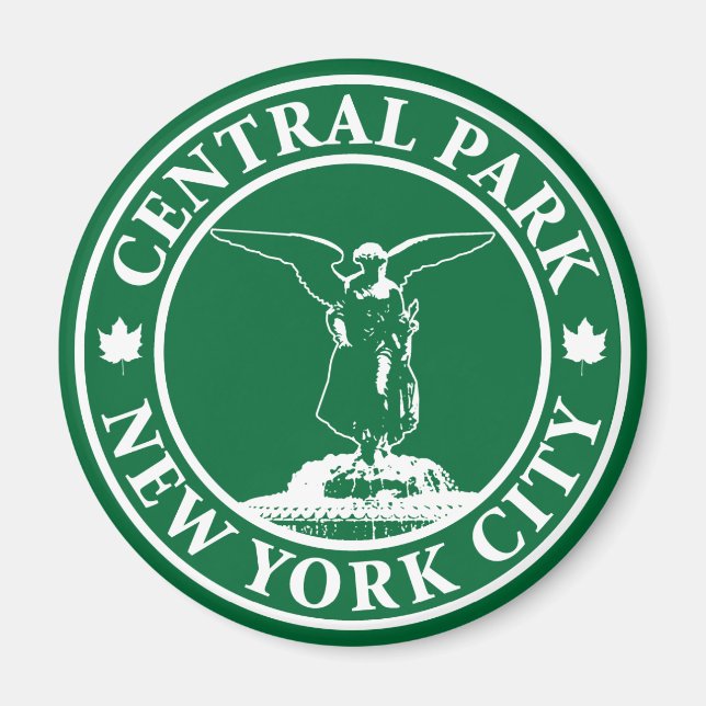 Central Park Angel Magnet (Framsidan)