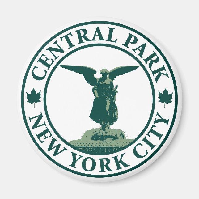 Central Park Angel Magnet (Framsidan)