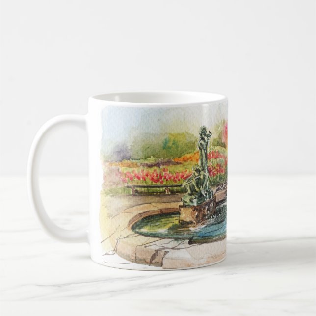 Central Park Conservatory Garden-mugg Kaffemugg (Vänster)