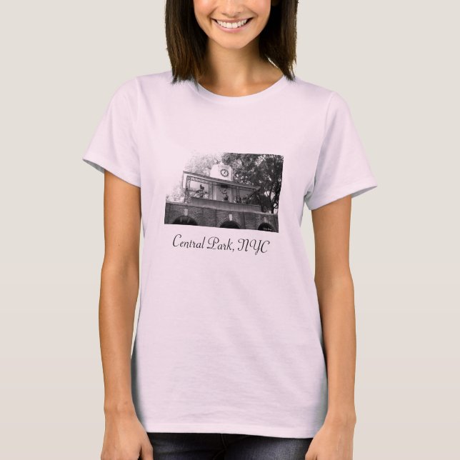 Central Park Dam-shirt T-shirt (Framsida)