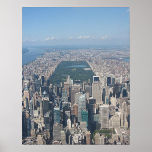 Central Park flyg- affisch