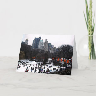 Central Park grindar Helgkort