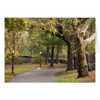 Central Park Hälsningskort