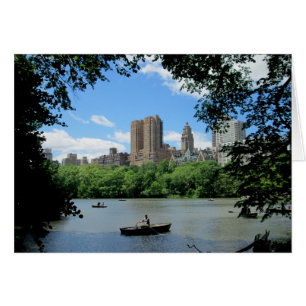 Central Park i New York City OBS Kort