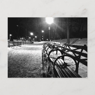 Central Park i Winter Vykort