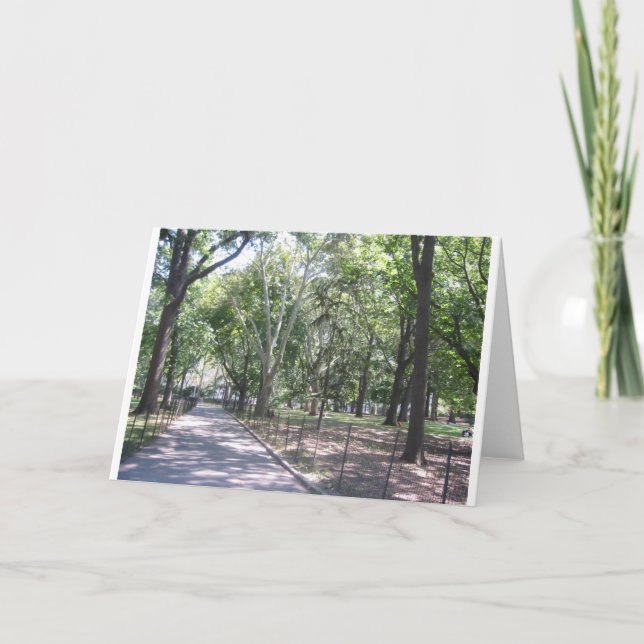 Central park kort (Framsida)