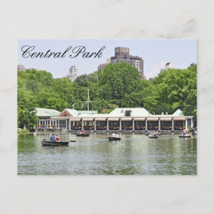 Central Park - Loeb Boathouse Vykort