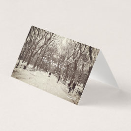 Central Park Magnetic Card Kort