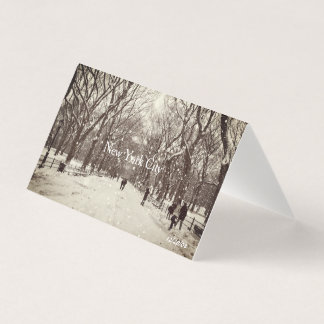 Central Park Magnetic Card Kort