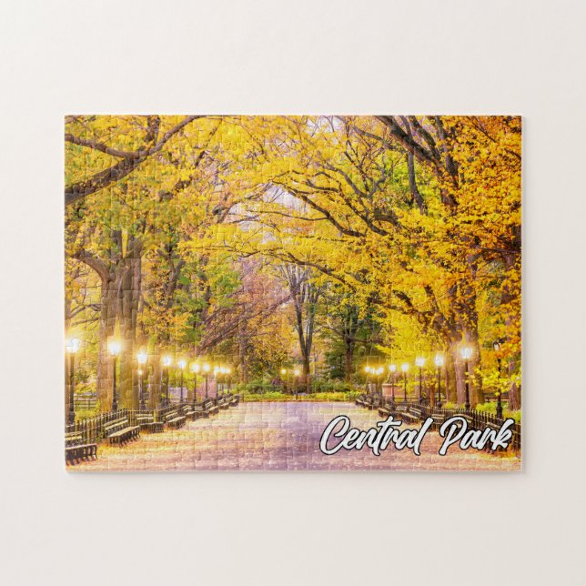 Central Park, Manhattan, New York, USA Pussel (Horisontell)