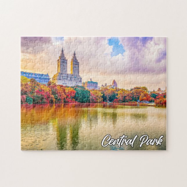 Central Park, Manhattan, New York, USA Pussel (Horisontell)