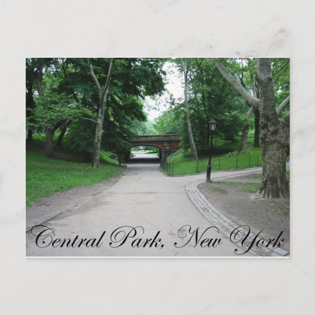 Central Park, New York 2 Vykort (Framsida)