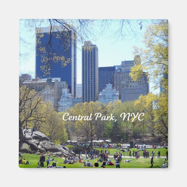 Central Park, New York City Magnet (Framsidan)
