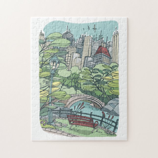 Central Park | New York City, NY Pussel (Vertikal)