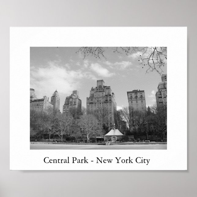 Central Park - New York City Poster (Framsidan)
