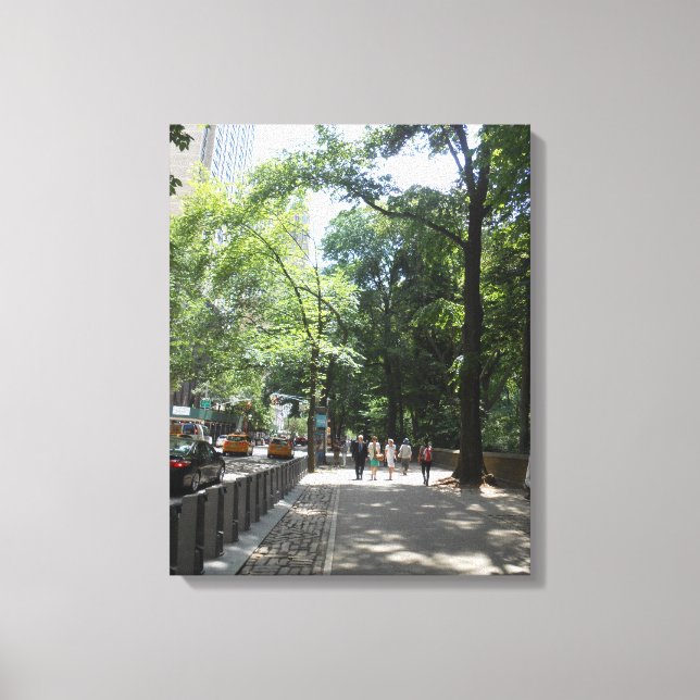 Central Park, New York City, USA Canvastryck (Framsida)