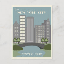Central Park New York City Vintage Resa
