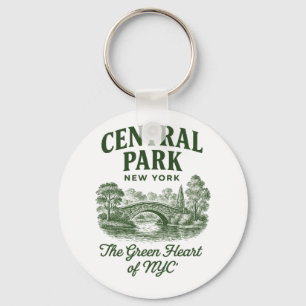 Central Park New York Nyckelring