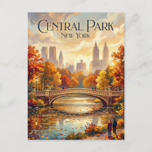 Central Park New York Vykort