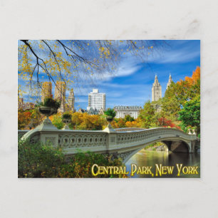 Central Park New York Vykort