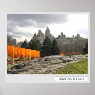 Central Park NY Poster
