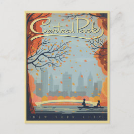 Central Park, NYC - Fall Vykort