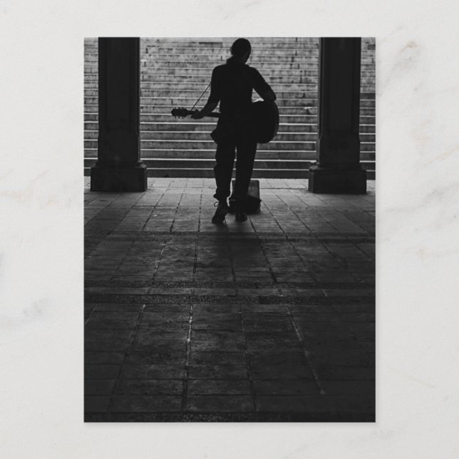 Central Park NYC gataplats Vykort (Framsida)