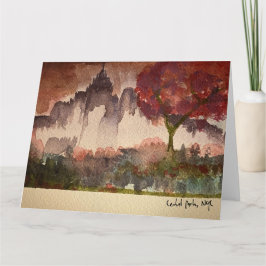 Central Park, NYC Greeting Card Kort
