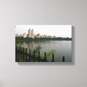 Central Park NYC Reservoir New York City Photo Canvastryck